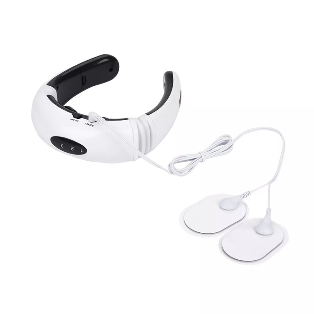 Electric Tens Unit Pulse Neck Massager Magnetic Pulse Therapy Vertebra Relax Electric Tens Unit Pulse Neck Massager Magnetic Pulse Therapy Vertebra Relax
